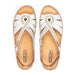 'Cadaques' women's sandal - White mix - Chaplinshoes'Cadaques' women's sandal - White mixPikolinos