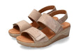 Damessandaal 'Calie' - taupe - ChaplinshoesDamessandaal 'Calie' - taupeMephisto