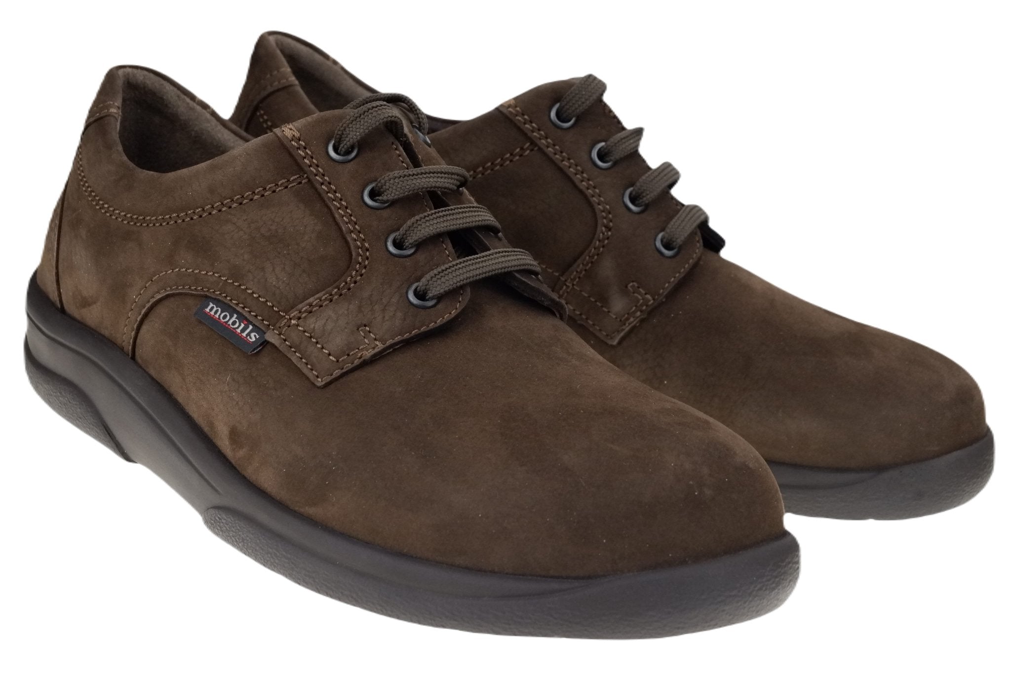 'Cassen' men's ergonomic wide fit (H) lace - up shoe - Brown - Chaplinshoes'Cassen' men's ergonomic wide fit (H) lace - up shoe - BrownMephisto