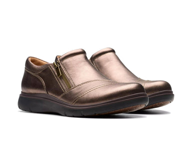 Damesloafer 'Certina Pure' brons - breed - ChaplinshoesDamesloafer 'Certina Pure' brons - wideClarks