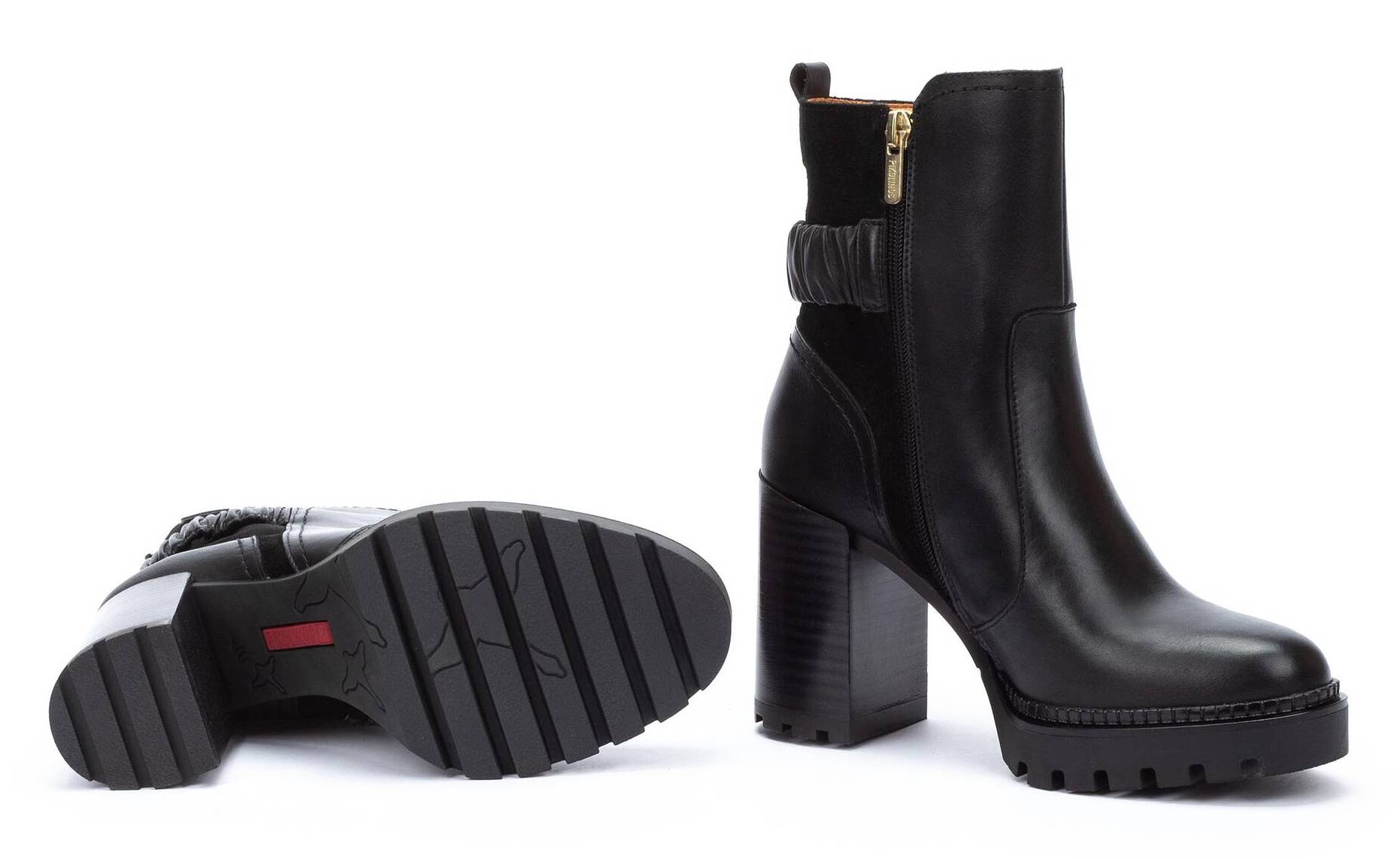 'Cervera' women's zipper boot - Black - Chaplinshoes'Cervera' women's zipper boot - BlackPikolinos