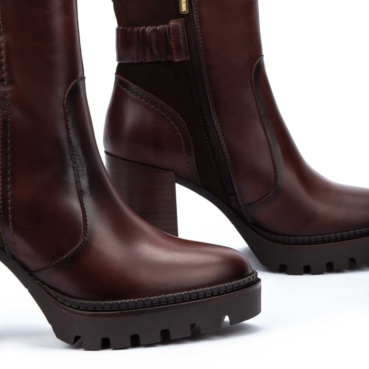 'Cervera' women's zipper boot - Dark brown - Chaplinshoes'Cervera' women's zipper boot - Dark brownPikolinos