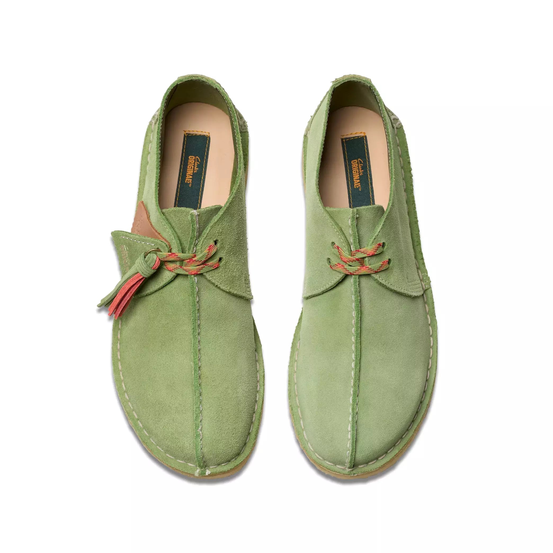 'Desert Trek' men's lace-up shoe - green