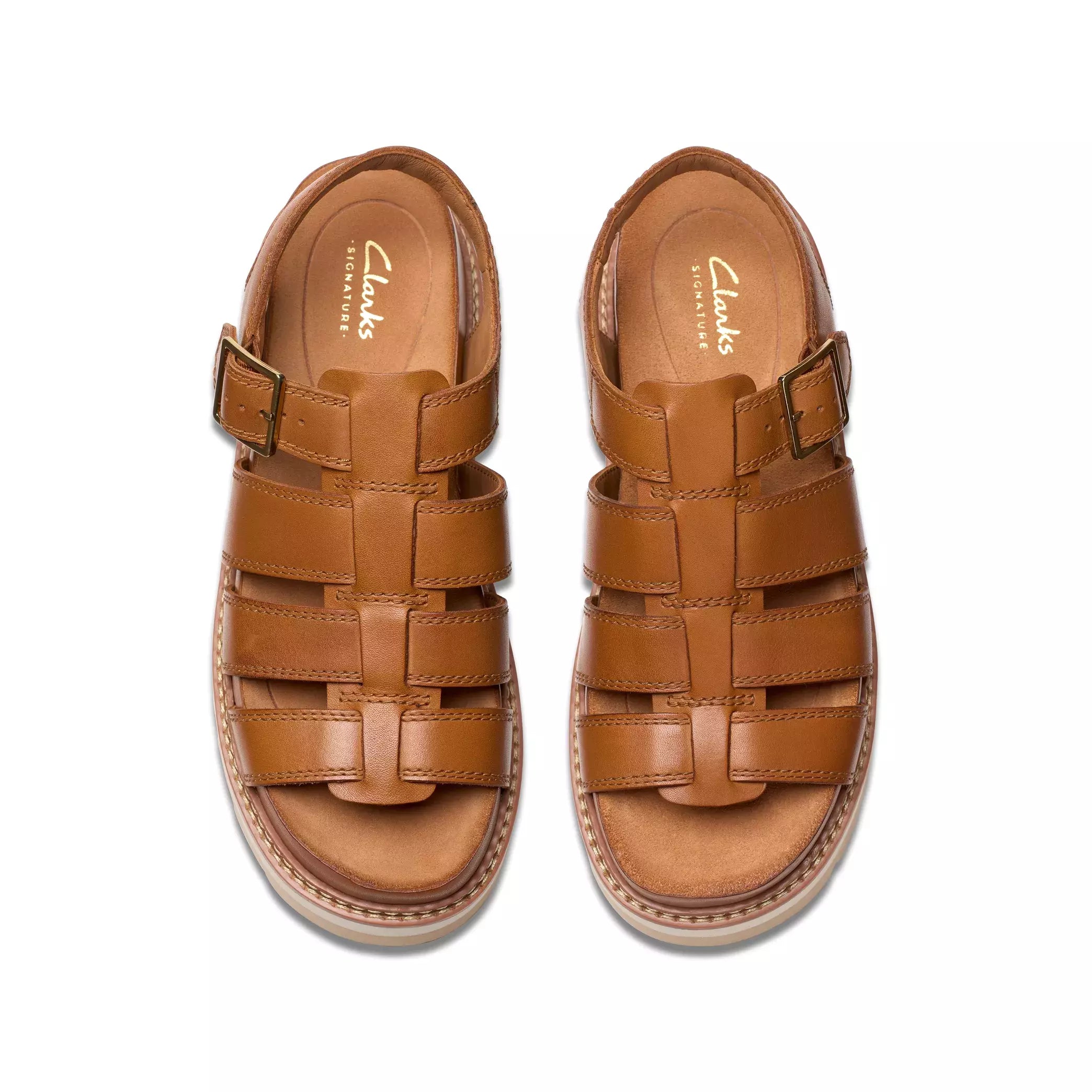 Damensandale 'Orianna Twist' - braun