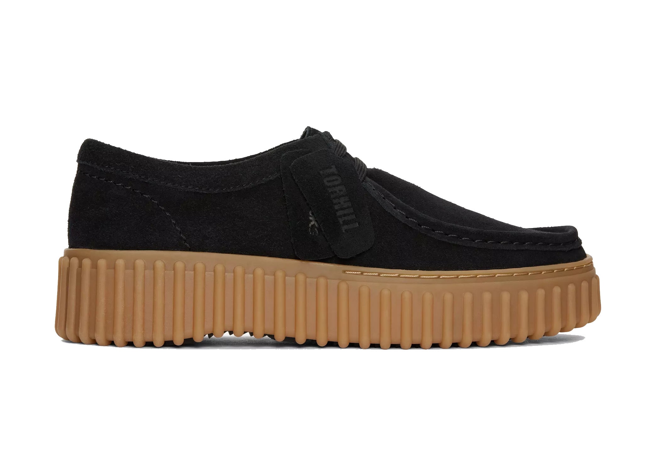 Dames veterschoen 'Torhill Bee' - zwart