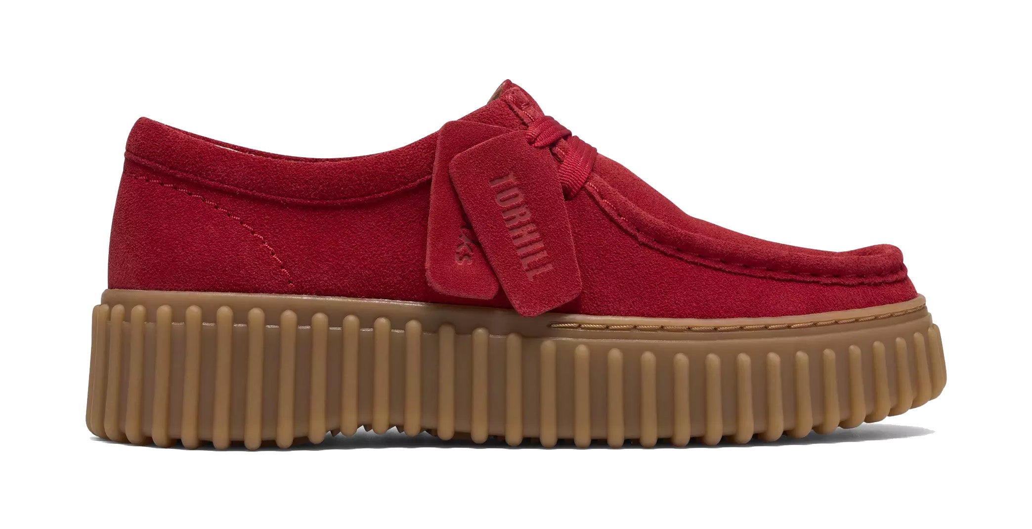Dames veterschoen 'Torhill Bee' - rood