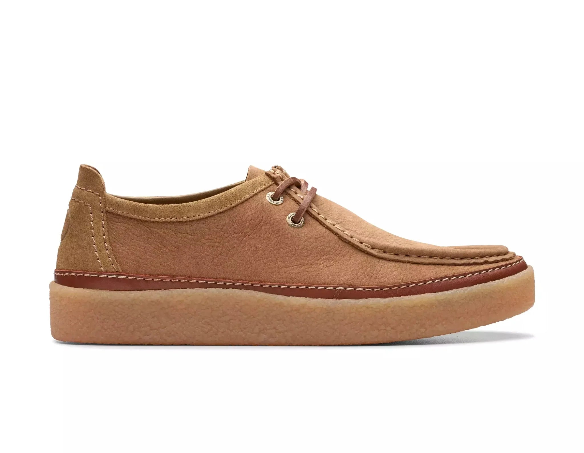 Herenveterschoen 'Clarkwood Moc' - Bruin - ChaplinshoesHerenveterschoen 'Clarkwood Moc' - BrownClarks
