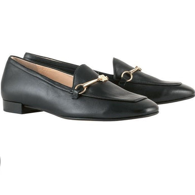 Damesmocassin 'Close' - zwart - ChaplinshoesDamesmocassin 'Close' - zwartHögl