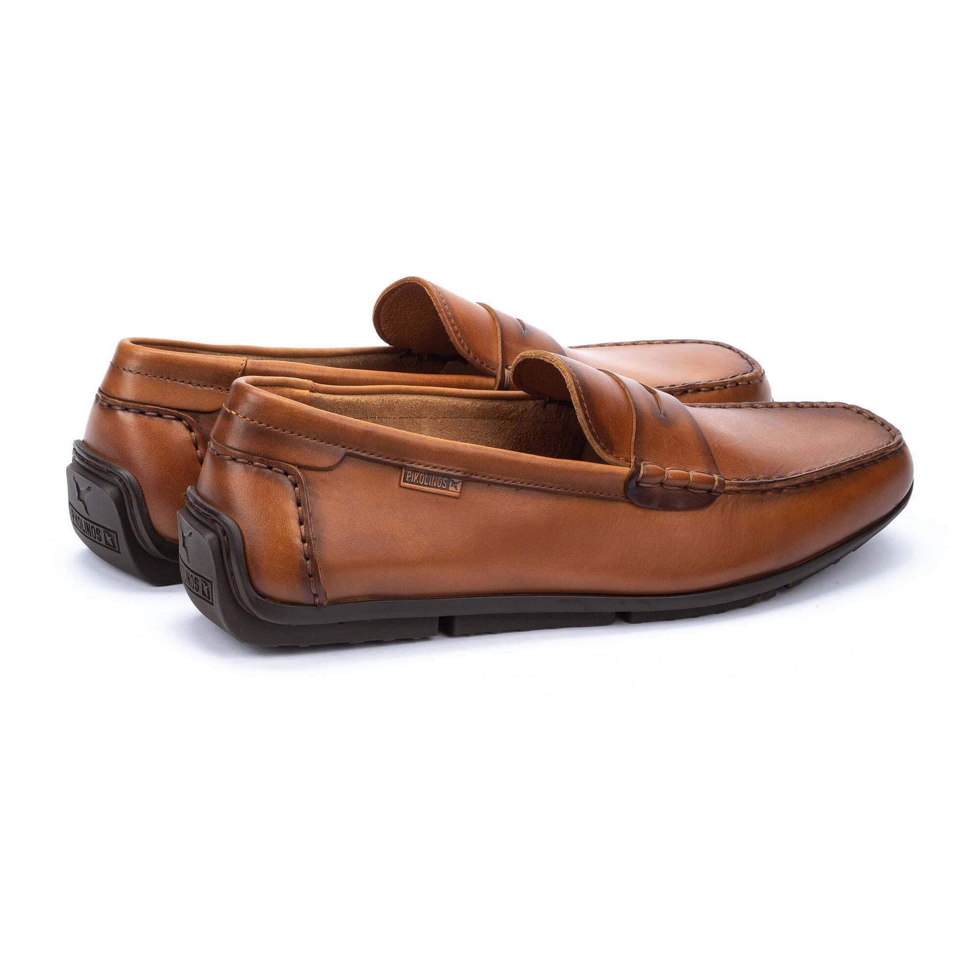 'Conil' herenloafer - Bruin - Chaplinshoes'Conil' herenloafer - BruinPikolinos
