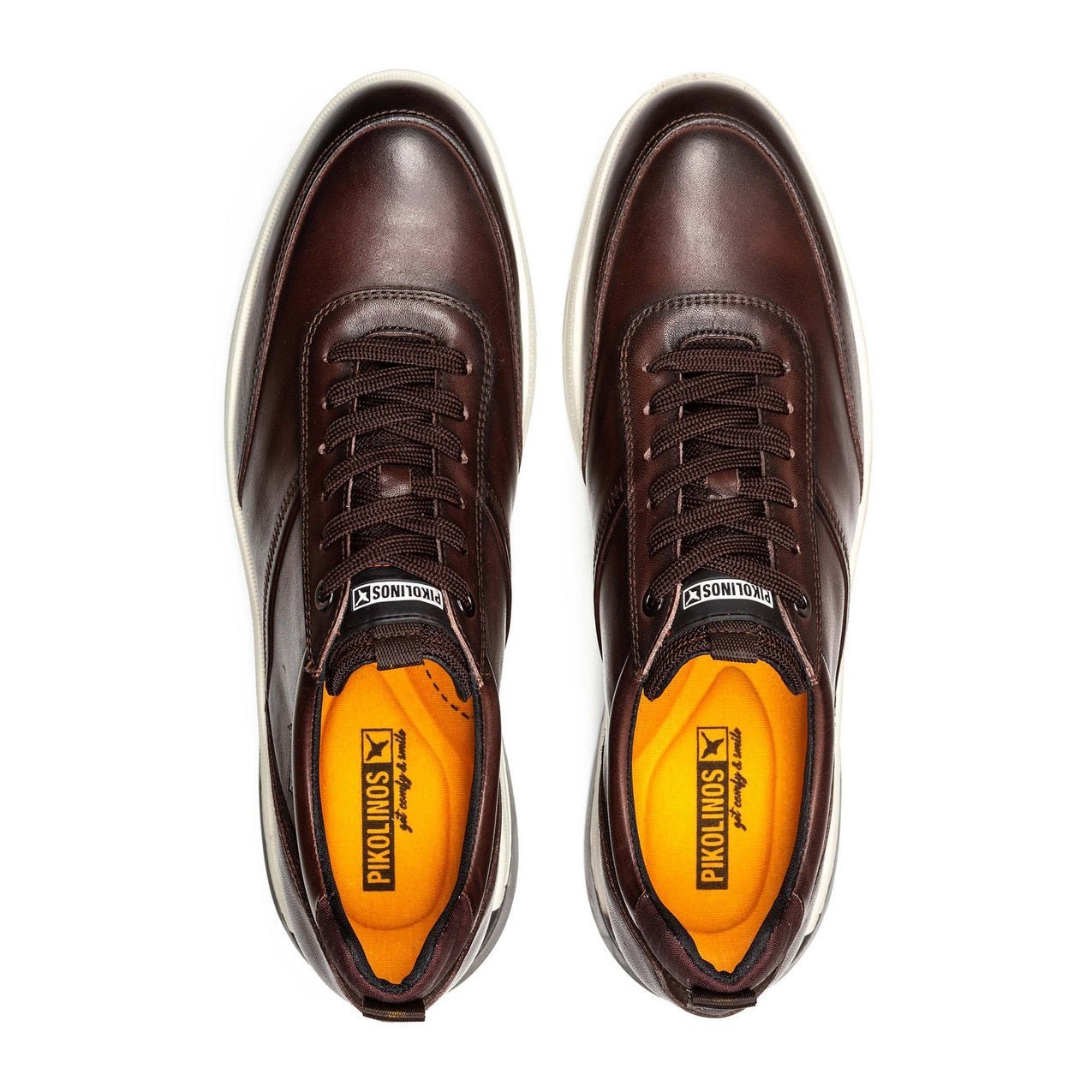 'Cordoba' men's lace - up sneaker - Brown olmo - Chaplinshoes'Cordoba' men's lace - up sneaker - Brown olmoPikolinos