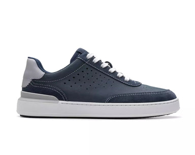 Herensneaker met veters 'Courtlite Run' - blauw - Chaplinshoes'Courtlite Run' herensneaker met veters - blauwClarks