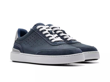 Herensneaker met veters 'Courtlite Run' - blauw - Chaplinshoes'Courtlite Run' herensneaker met veters - blauwClarks