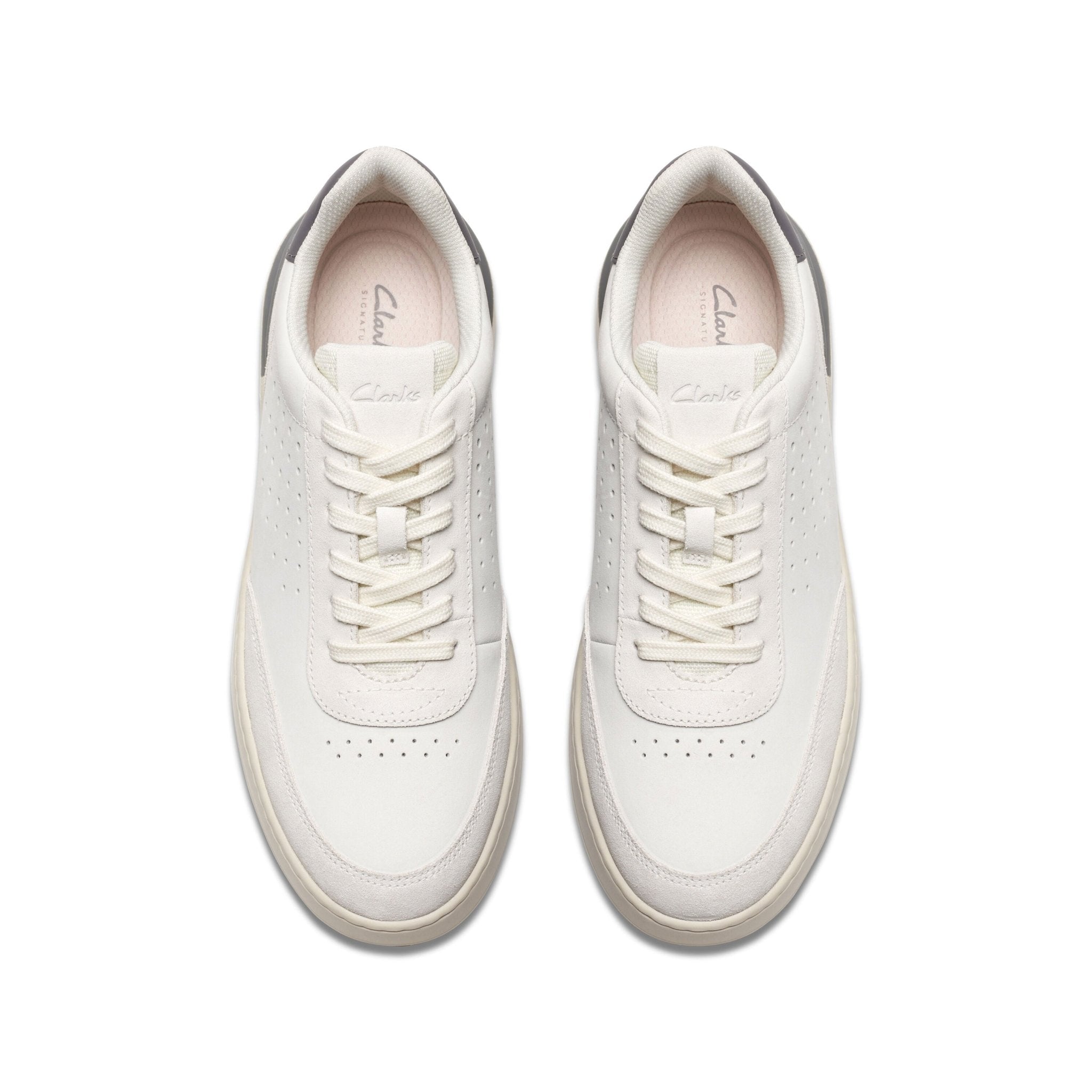 'Courtlite Run' herensneaker - wit - Chaplinshoes'Courtlite Run' herensneaker - witClarks