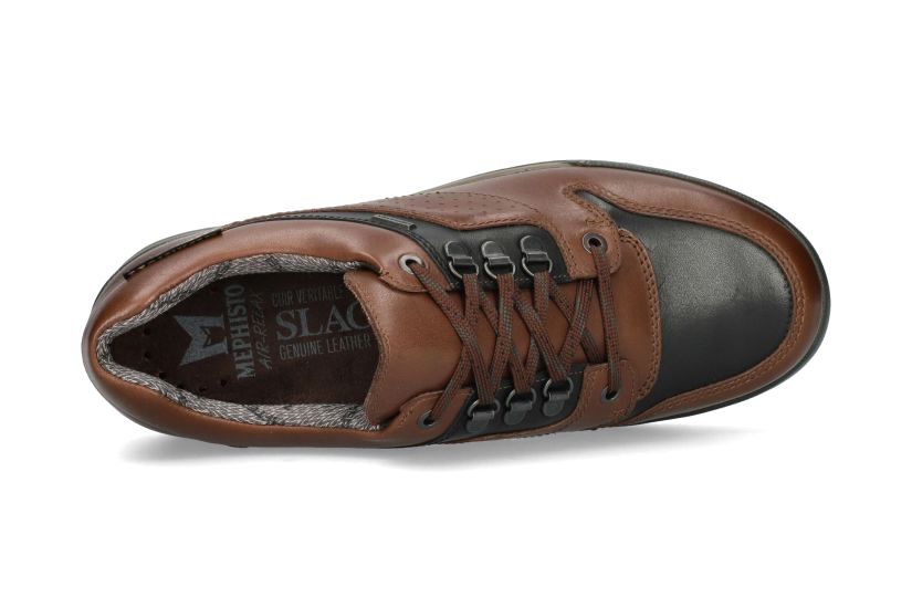 Zapato con cordones impermeable para hombre 'Curt' - marrón - ChaplinshoesZapato con cordones impermeable para hombre 'Curt' marrónMephisto