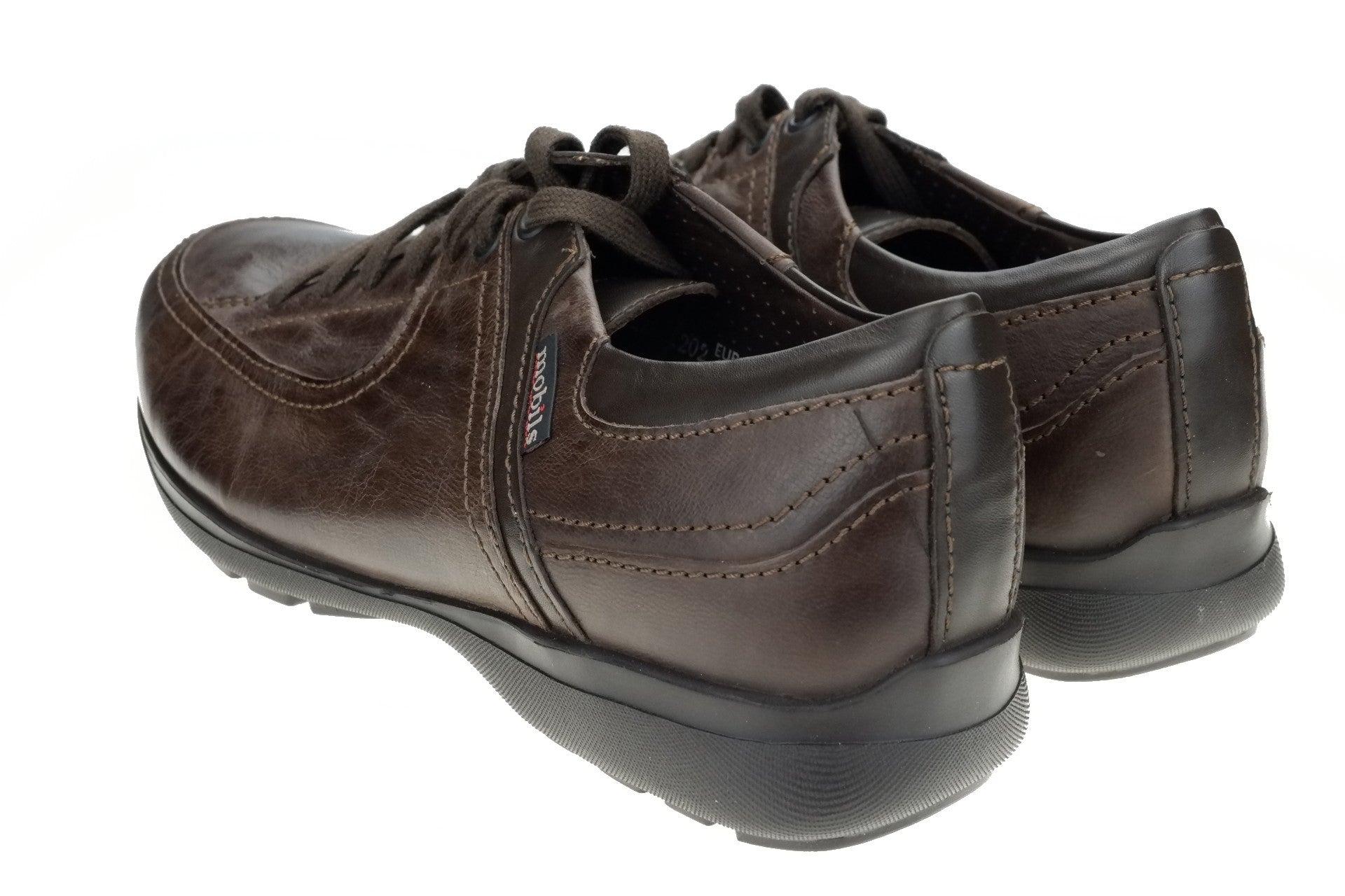 Scarpa ergonomica da uomo a pianta larga 'DAMIAN' - Marrone - ChaplinshoesScarpa ergonomica da uomo a vestibilità ampia 'DAMIEN' - Marrone Mephisto