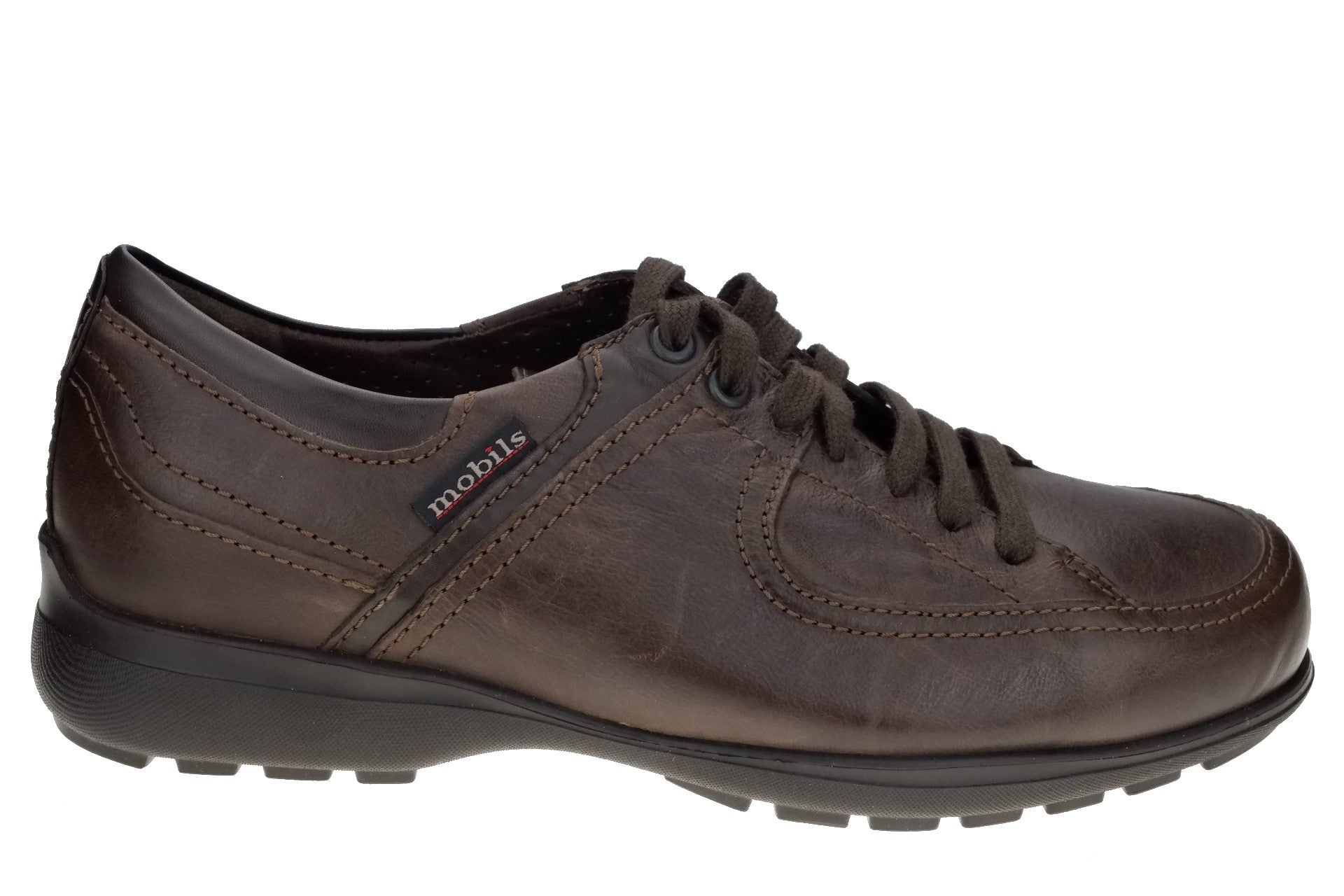 Scarpa ergonomica da uomo a pianta larga 'DAMIAN' - Marrone - ChaplinshoesScarpa ergonomica da uomo a vestibilità ampia 'DAMIEN' - Marrone Mephisto