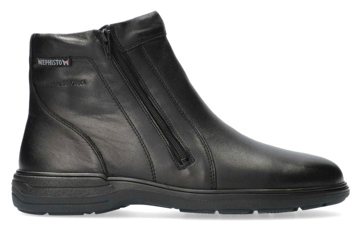 'DAN' men's real wool warmlined waterproof boot - Black - Chaplinshoes'DAN' men's real wool warmlined waterproof boot - BlackMephisto