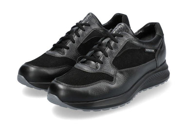 'Davis' herensneaker met veters - Zwart - Chaplinshoes'Davis' herensneaker met veters - ZwartMephisto