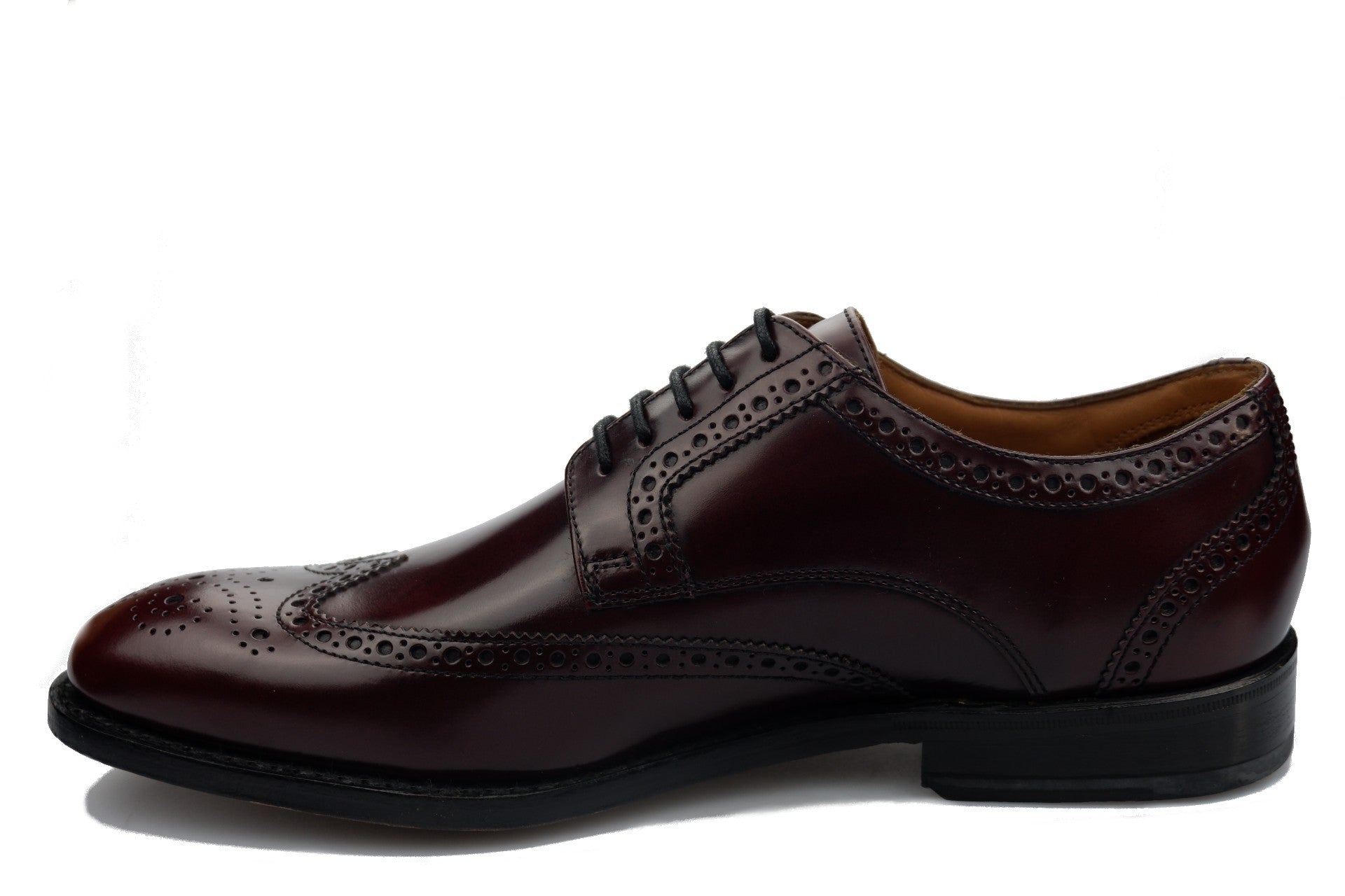 'Dixon Class' smart city veterschoen voor heren - Rood - Chaplinshoes'Dixon Class' slimme stadsveterschoen voor heren - RedClarks