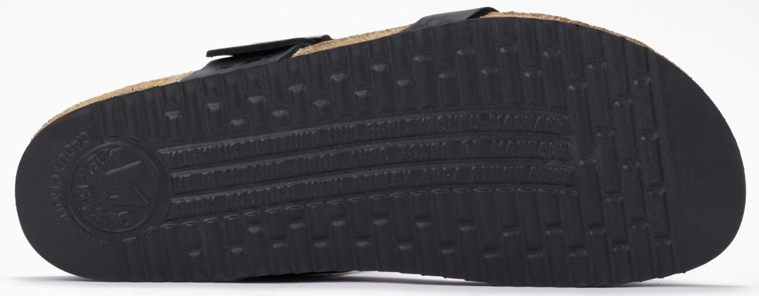 'Douglas' men's slide wide fit (H) sandal - black - Chaplinshoes'Douglas' men's slide wide fit (H) sandal - blackMephisto