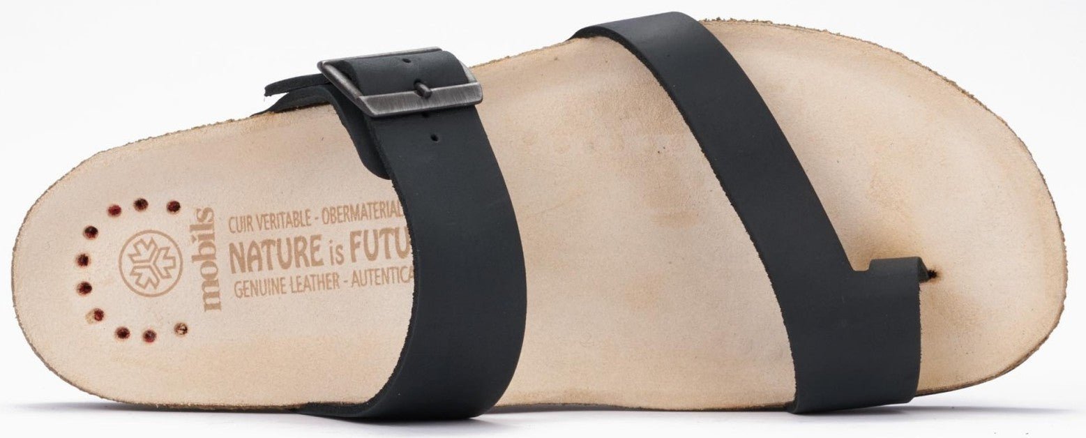 'Douglas' men's slide wide fit (H) sandal - black - Chaplinshoes'Douglas' men's slide wide fit (H) sandal - blackMephisto