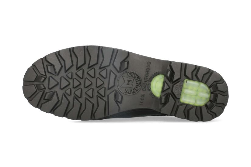 Waterdichte robuuste veterschoen heren 'Barracuda' - zwart