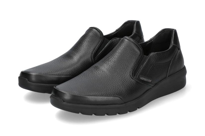 Scarpe slip-on ergonomiche da uomo "Will" - nere