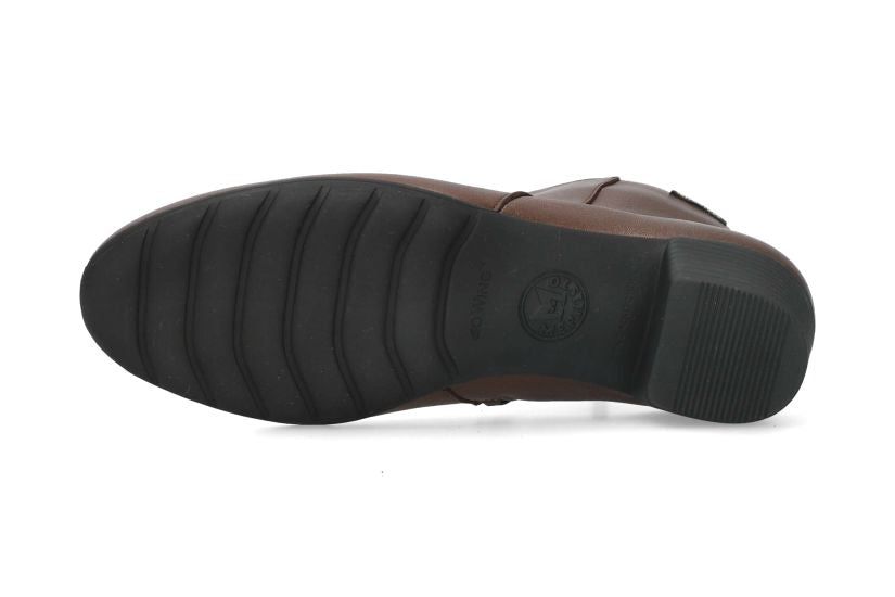 'Iola' women's ergonomic ankle boot - brown