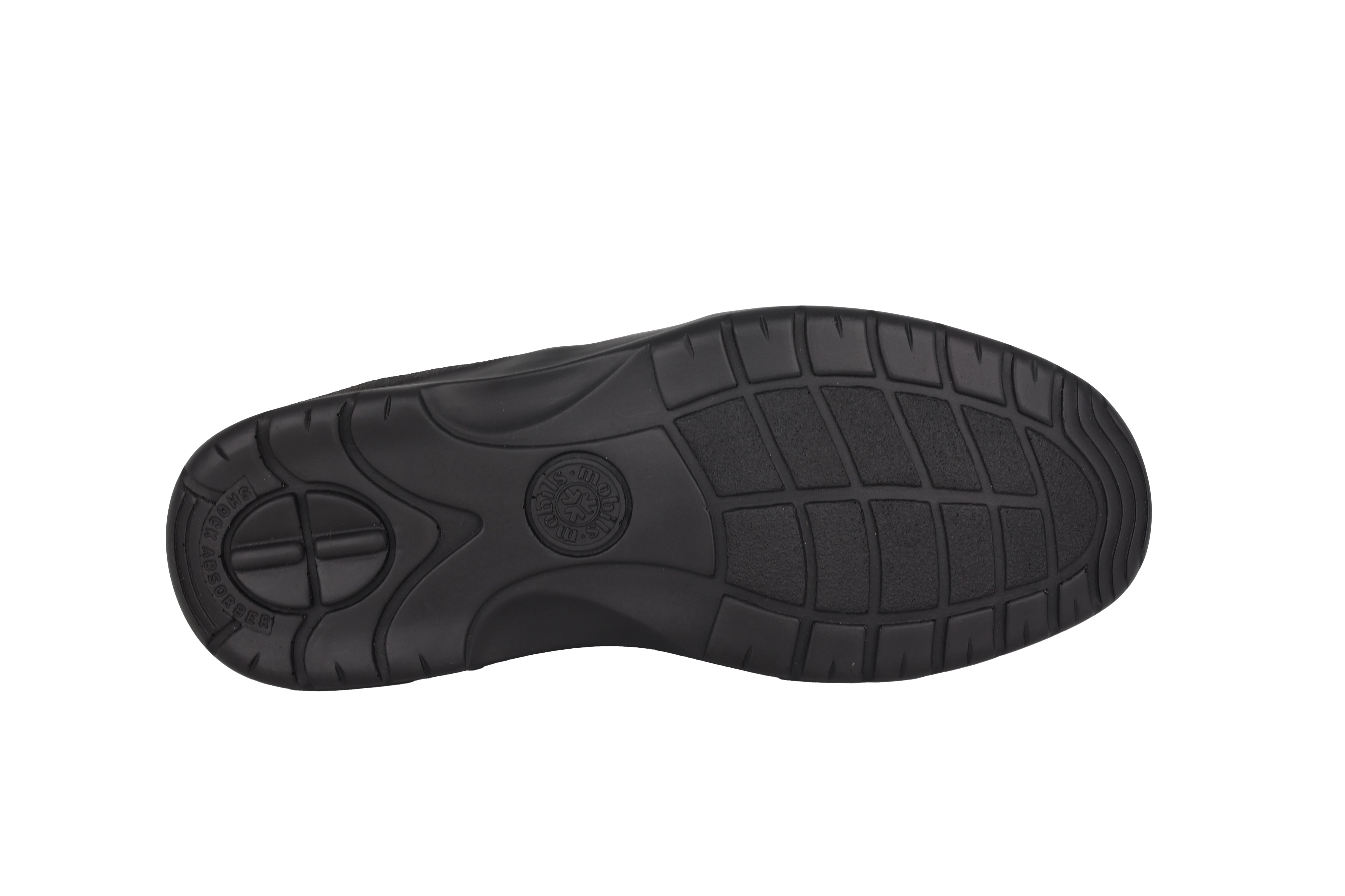 Scarpa ergonomica da uomo con vestibilità ampia (H) "Edward" - Marrone