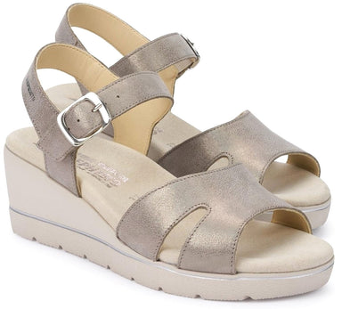 Damessandaal 'ELISABETH' - Taupe - ChaplinshoesDamessandaal 'ELISABETH' - TaupeMephisto