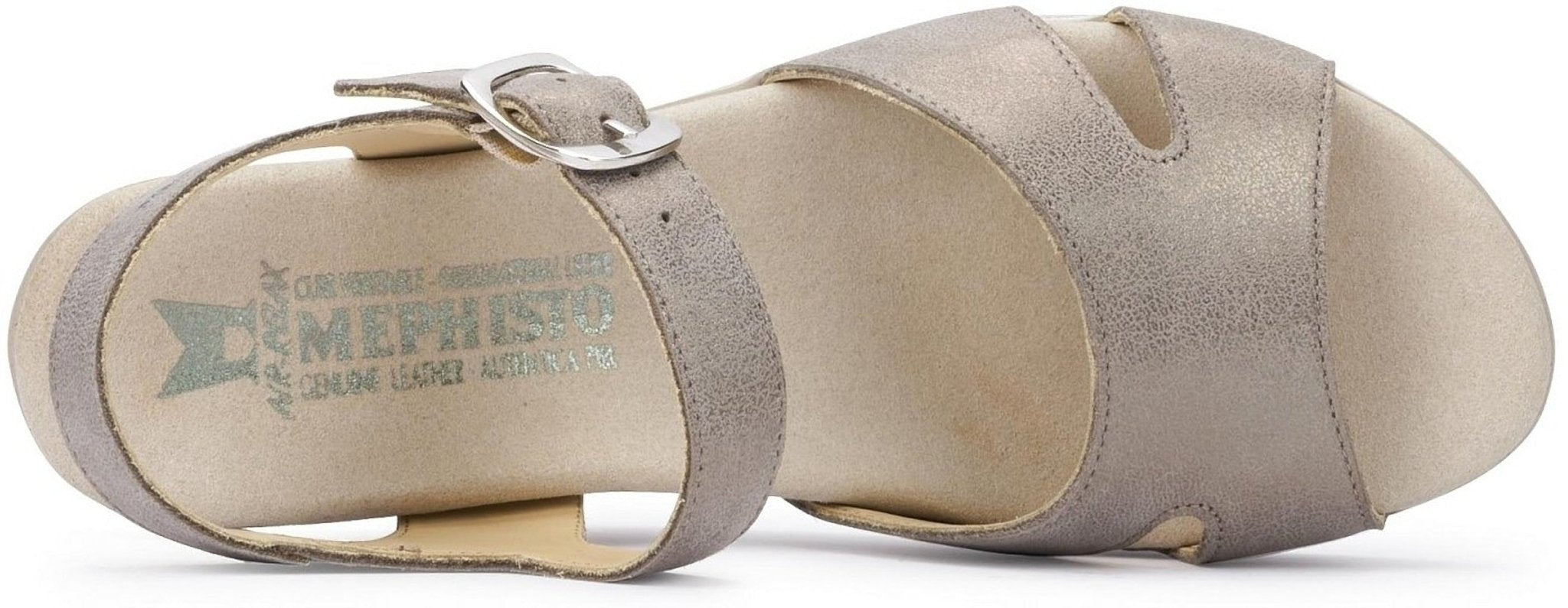 Damessandaal 'ELISABETH' - Taupe - ChaplinshoesDamessandaal 'ELISABETH' - TaupeMephisto