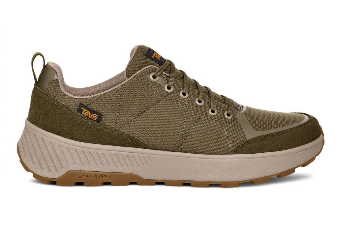Sneaker da passeggio allacciata da uomo 'Ellwood' - Verde - ChaplinshoesSneaker da passeggio con lacci da uomo "Ellwood" - GreenTeva
