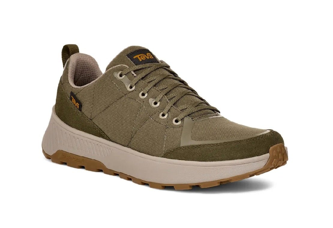 Sneaker da passeggio allacciata da uomo 'Ellwood' - Verde - ChaplinshoesSneaker da passeggio con lacci da uomo "Ellwood" - GreenTeva