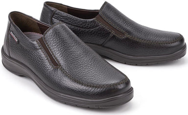 Ergonomische herenloafer met brede pasvorm (H) 'Ewald' - Bruin - ChaplinshoesErgonomische herenloafer 'Ewald' met brede pasvorm (H) - BruinMephisto