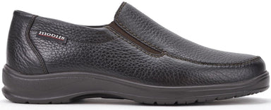 Ergonomische herenloafer met brede pasvorm (H) 'Ewald' - Bruin - ChaplinshoesErgonomische herenloafer 'Ewald' met brede pasvorm (H) - BruinMephisto