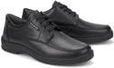 'Ezard' men's ergonomic wide fit (H) lace - up shoe - black - Chaplinshoes'Ezard' men's ergonomic wide fit (H) lace - up shoe - blackMephisto