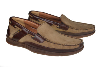 Heren bootloafer 'Fenton' - Taupe - ChaplinshoesHerenbootloafer 'Fenton' - TaupeMephisto