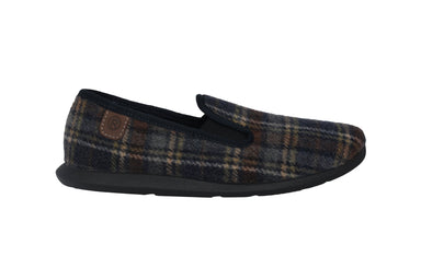 Heren huisslippers 'Fermo' - blauw - ChaplinshoesHerenslippers 'Fermo' - blauwRohde