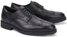 Zapato con cordones para hombre 'FERNAND' ergonómico de corte ancho (H) - Negro - ChaplinshoesZapato con cordones para hombre ergonómico de corte ancho (H) 'FERNAND' - NegroMephisto
