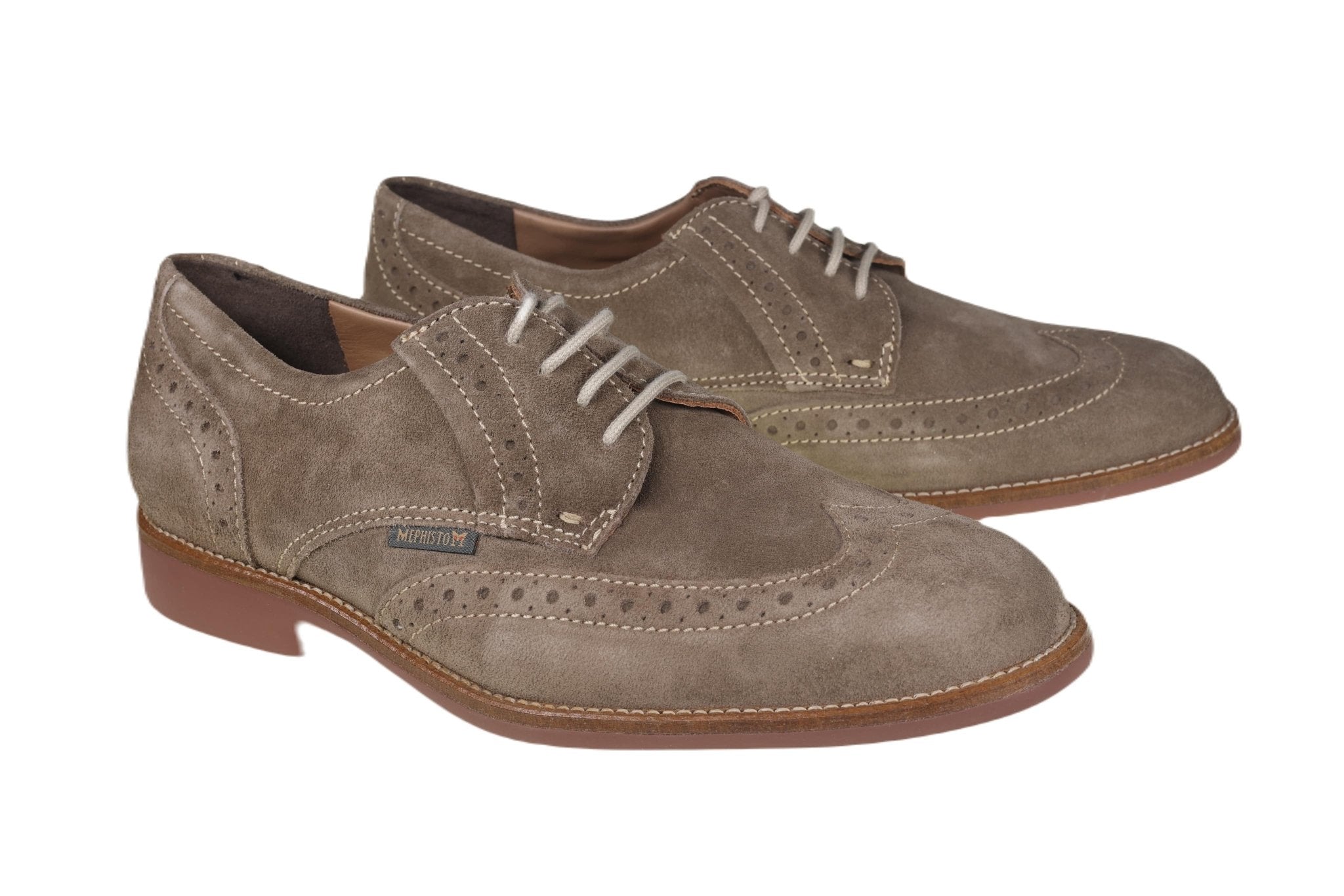 Zapato con cordones para hombre 'Feros' - Taupe - ChaplinshoesZapato con cordones para hombre 'Feros' - TaupeMephisto