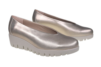 Damesloafer 'Fly' - Goud - Chaplinshoes'Fly' damesloafer - GoldWonders