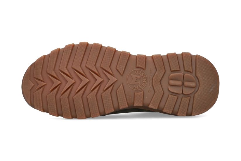 'Flynn' heren sneaker met veters - groen - Chaplinshoes'Flynn' herensneaker met veters - groenMephisto