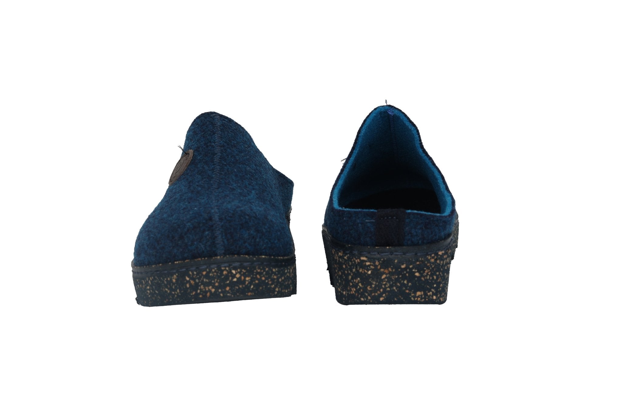 Dames huisslipper 'Foggia - D' - Blauw - ChaplinshoesDamesslipper 'Foggia - D' - BlueRohde