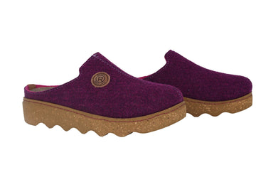 'Foggia - D' dames huisslipper - Paars - ChaplinshoesDamesslipper 'Foggia - D' - PurpleRohde