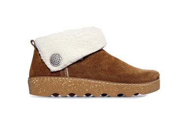 Indoor homelaars dames 'Foggia' - Bruin - ChaplinshoesIndoor-thuislaarzen voor dames 'Foggia' - BrownRohde