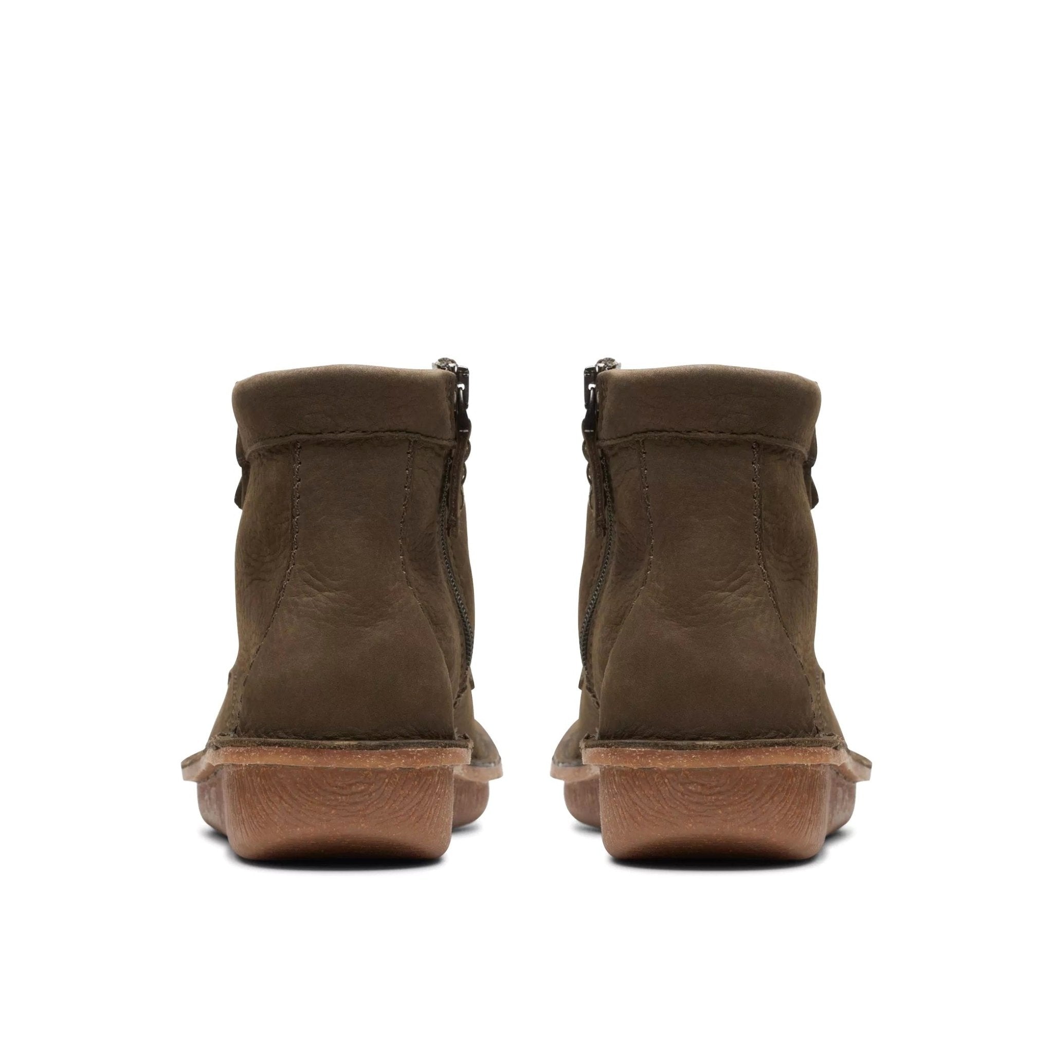 Botín de mujer 'Funny Cedar' - Verde - ChaplinshoesBotín de mujer 'Funny Cedar' - GreenClarks