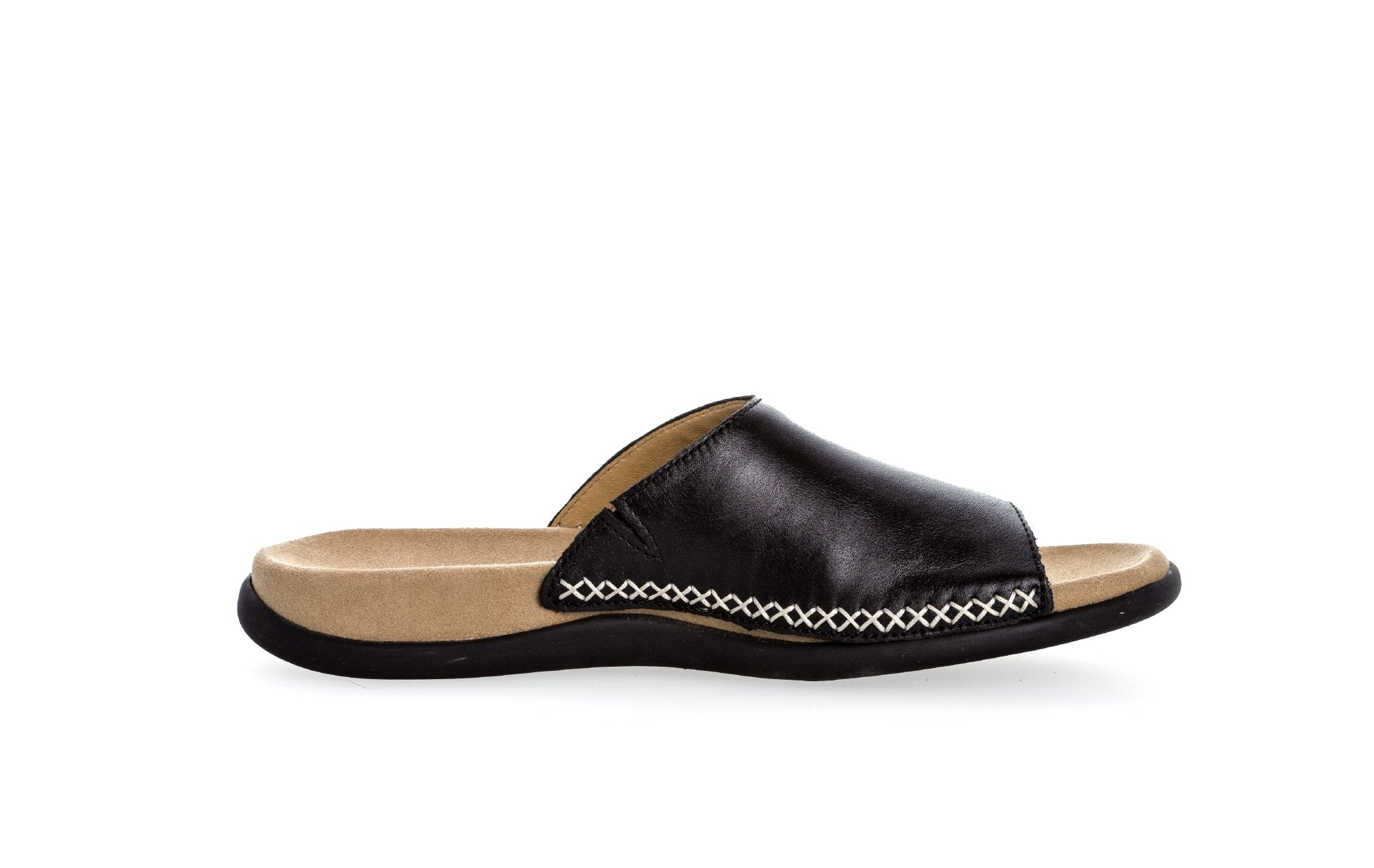 Sandale à glissière pour femmes '03.705.27' - noir