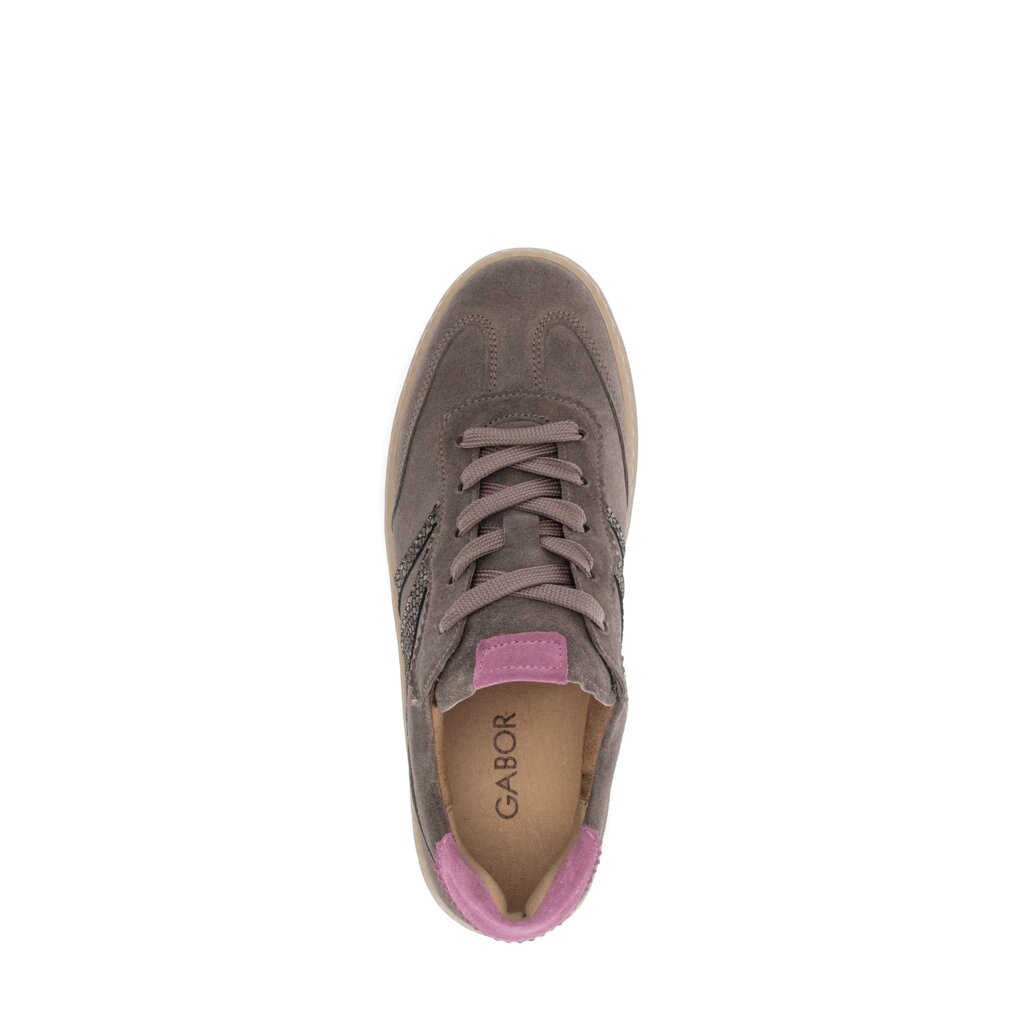 '6018.01.011' women's lace-up shoe - grey