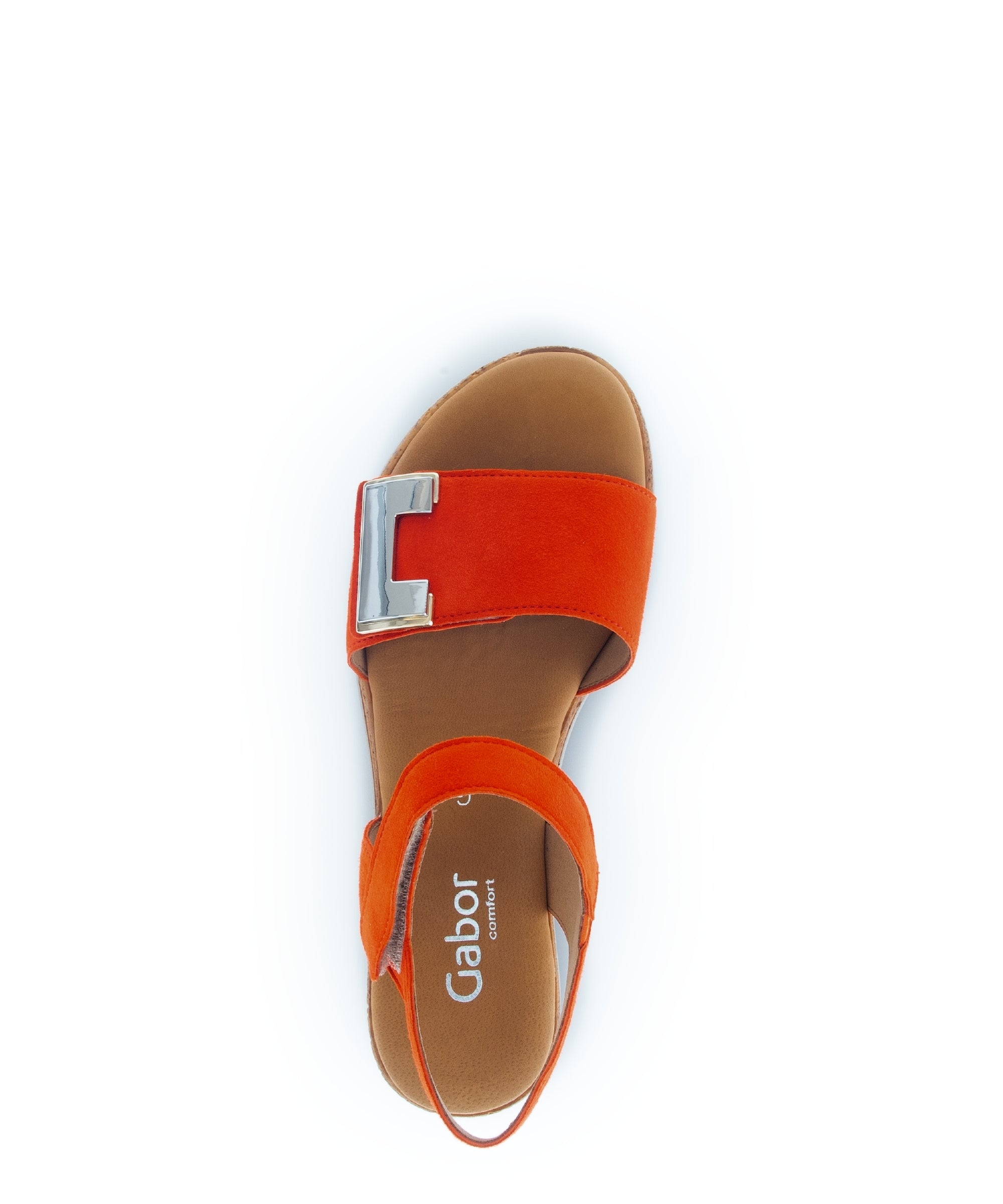 '62.700.23' dámský sandál - oranžový