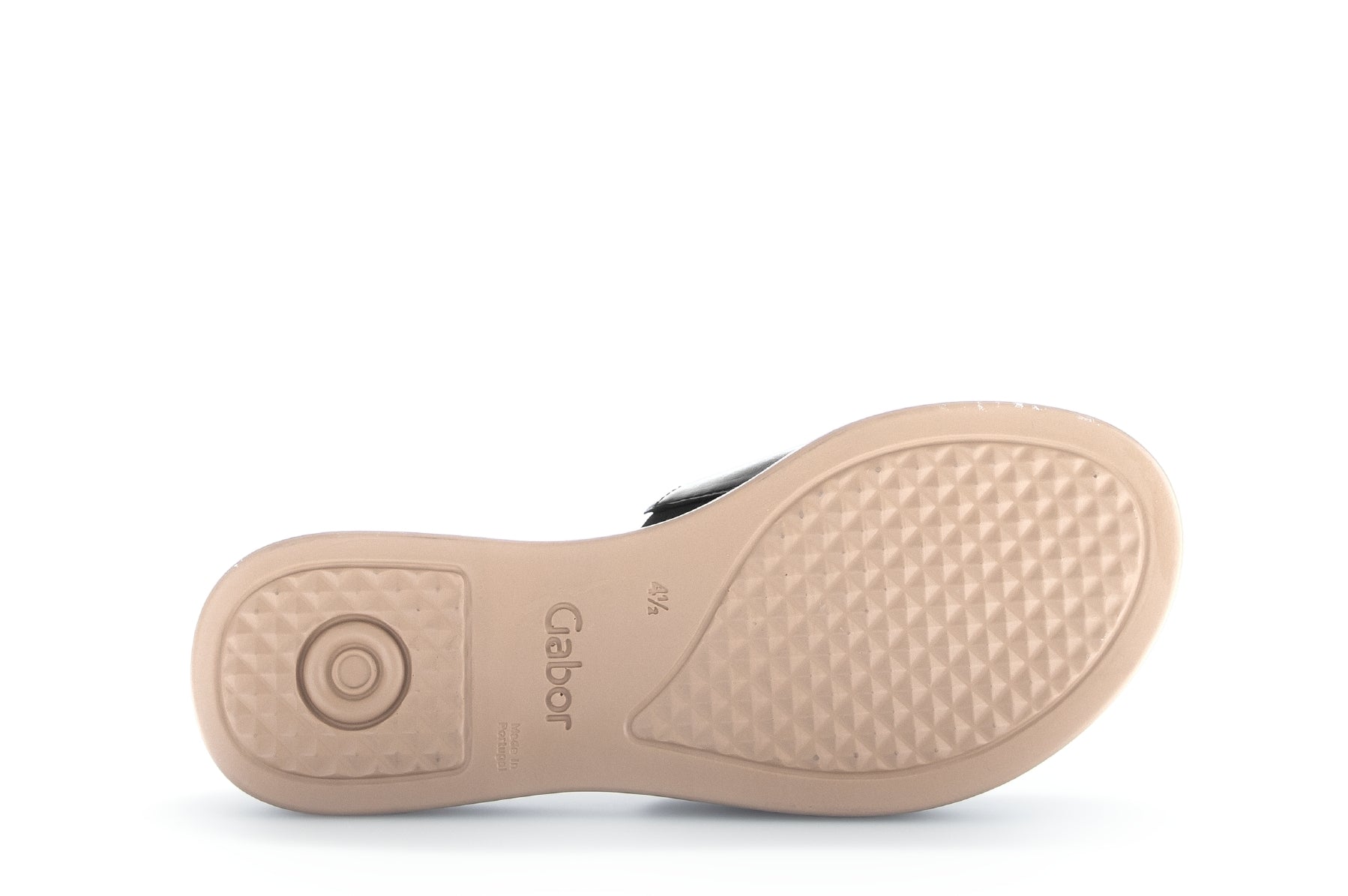 '62.730.57' sandalia tipo chancla para mujer - negro